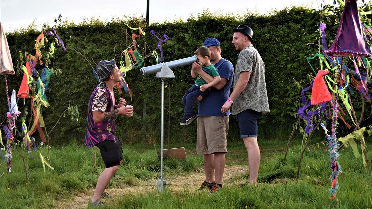 Shot through A Teleidoscope