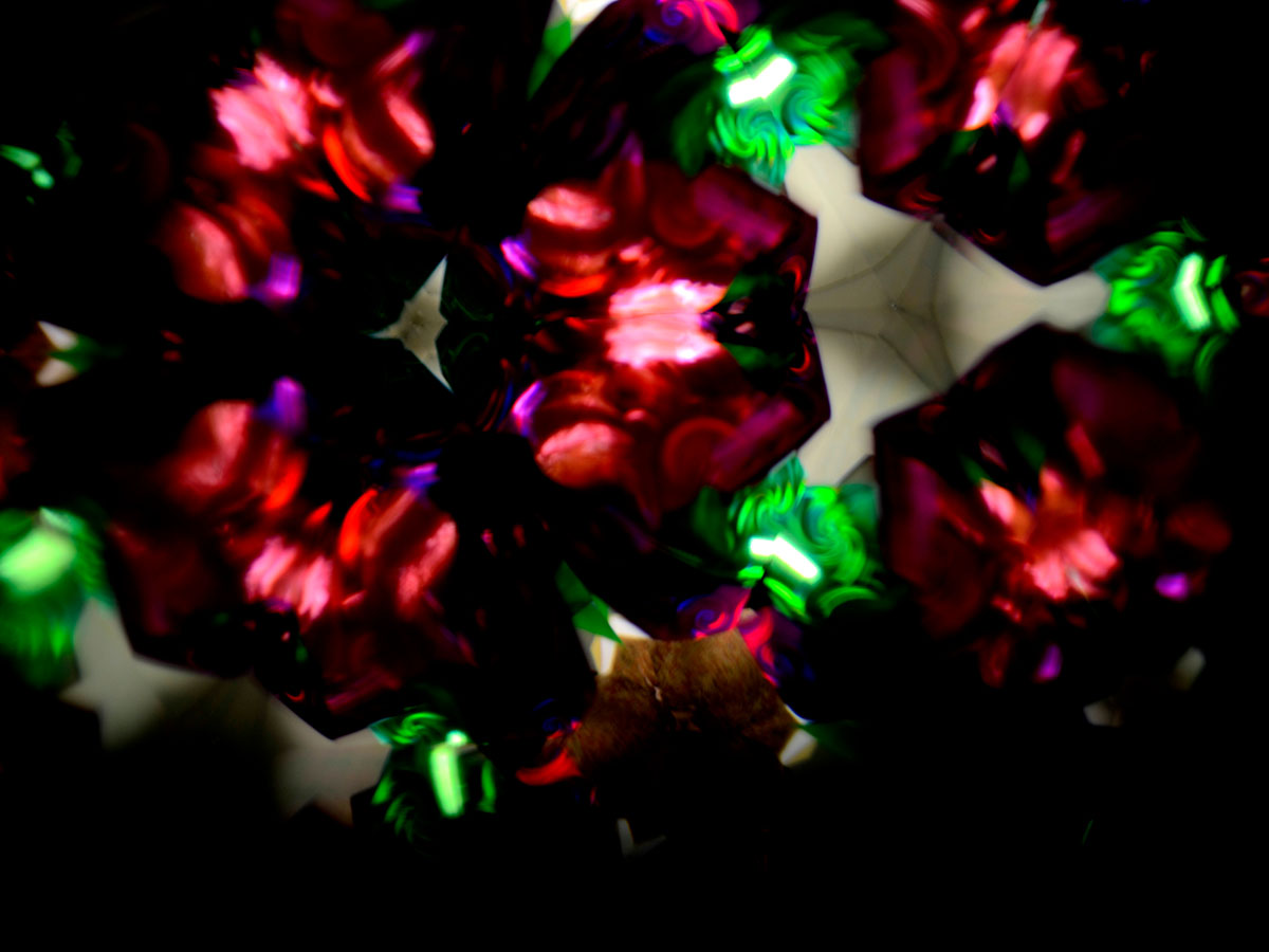 Photograph Through Teleidoscope