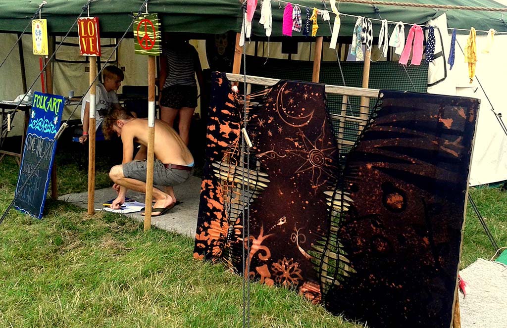 Examples of what is achievable in the Bleaching and Weaving Workshops